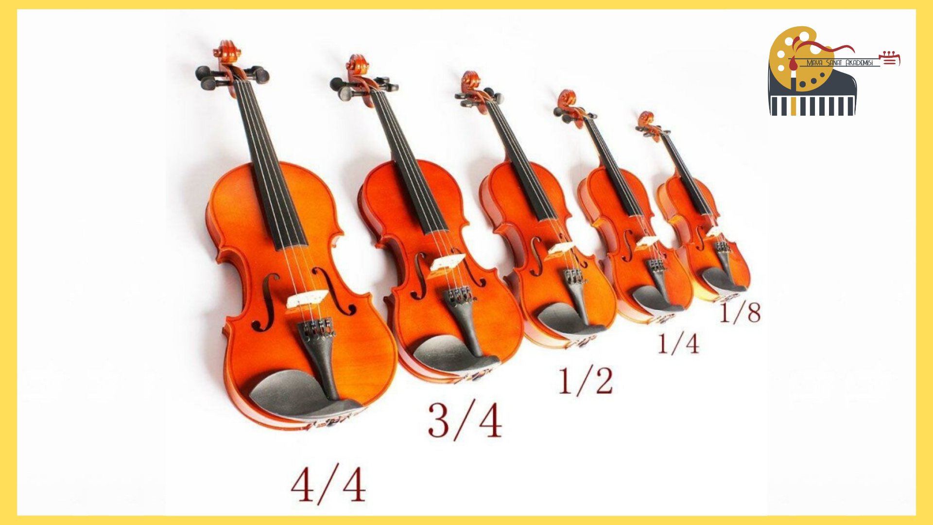 Doğru Keman Boyutu Nasıl Seçilir? | Maya Sanat Akademi